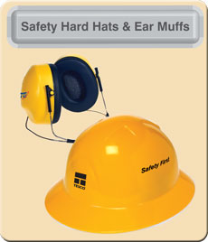 Hard Hats And Ear Muffs